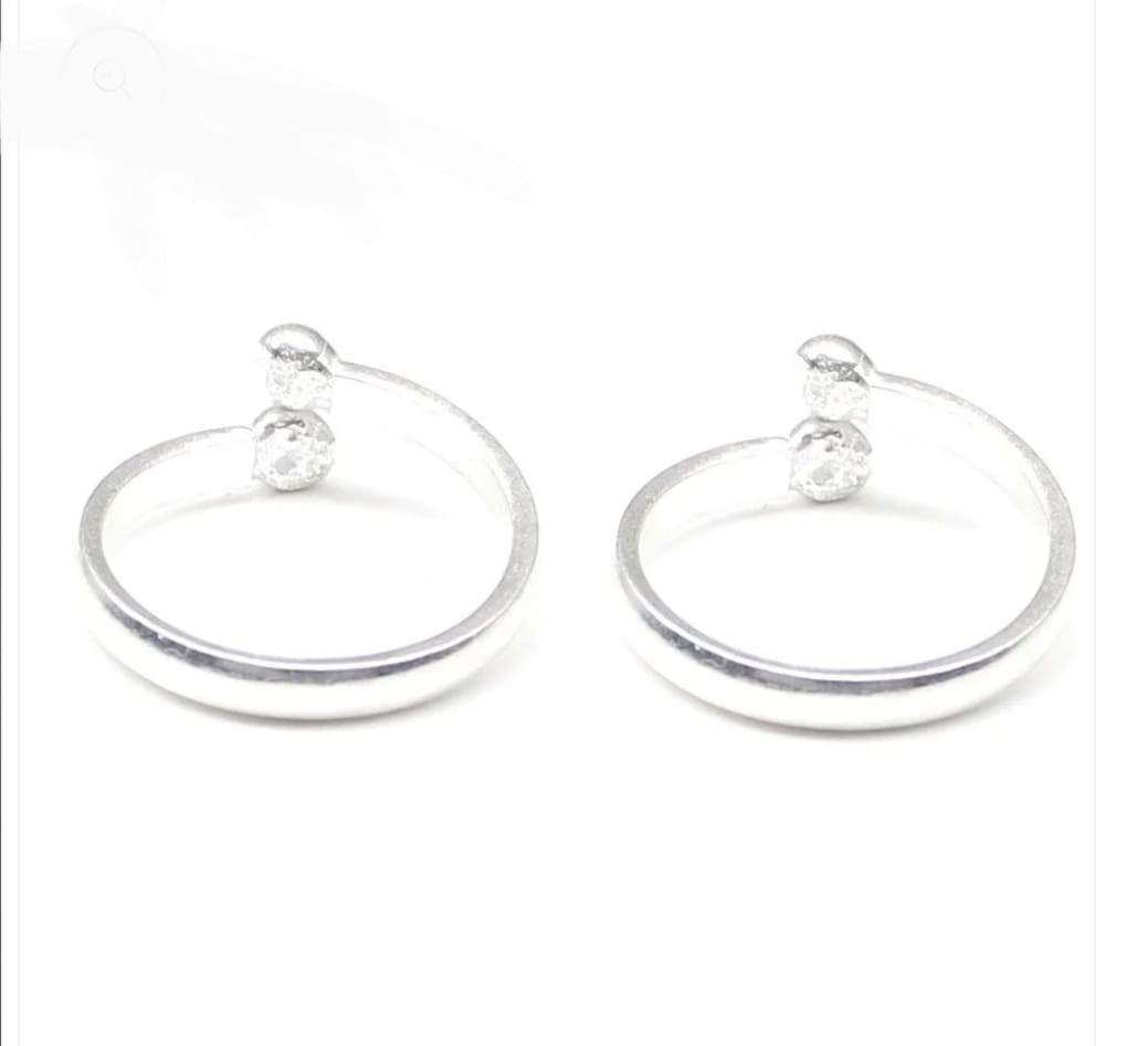 Real Sterling Silver toe Rings